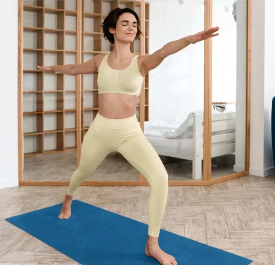 Cream Harmony Yoga Wear: Soft and serene, promoting balance and relaxation.