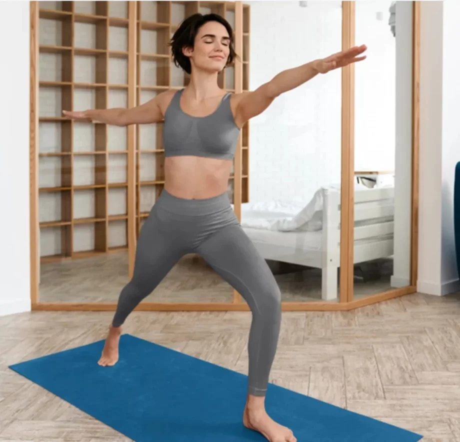 Grey Mist Yoga Wear: Subtle and calming, like a soft morning fog, bringing tranquility to every movement in your practice.