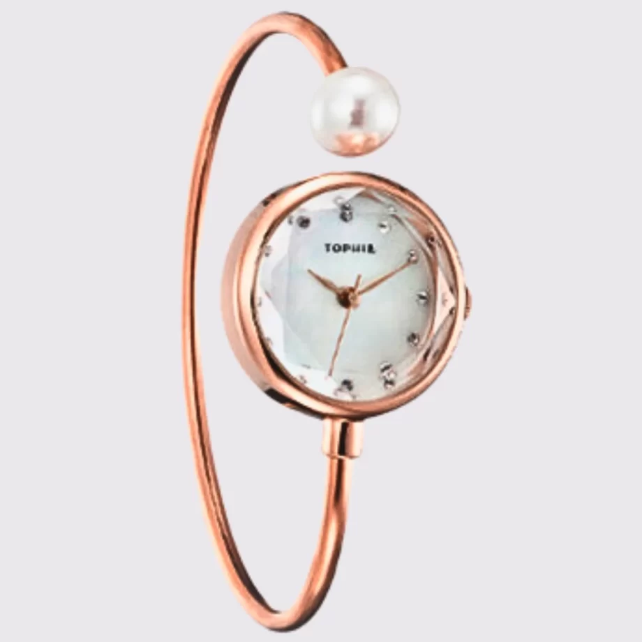 Stylish Rose Gold Watch – Timeless Elegance for Women